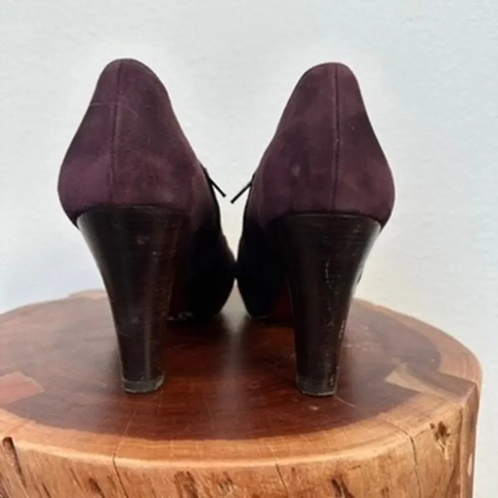 Chie Mihara Suede Leather Heeled‎ Shoes - Size 37